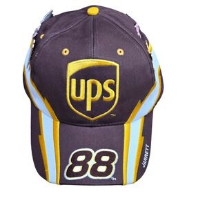 Dale Earnhardt Jr 88 UPS Nascar Racing Baseball Cap with Pins